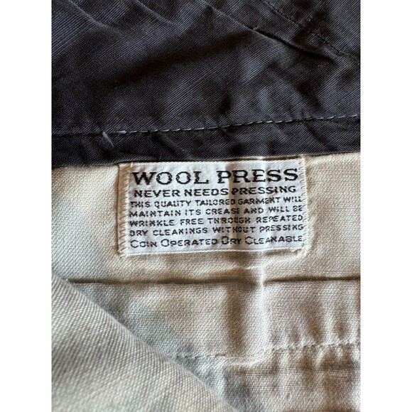 Vintage USPS Mailman Uniform Wool Winter Pants Postal Service Post Office Blue - Picture 4 of 8